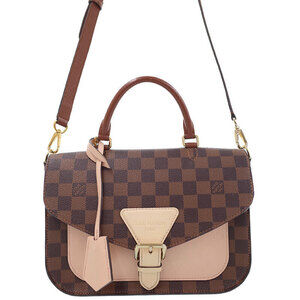 Louis Vuitton Damier Ebene Brown Beaumarchais Bag